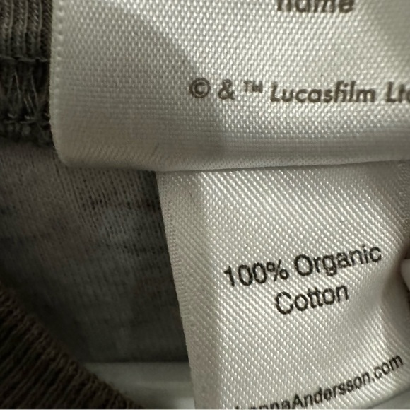 Hanna Andersson Star Wars baby zip sleeper pajama size 18-24 months - Picture 8 of 9